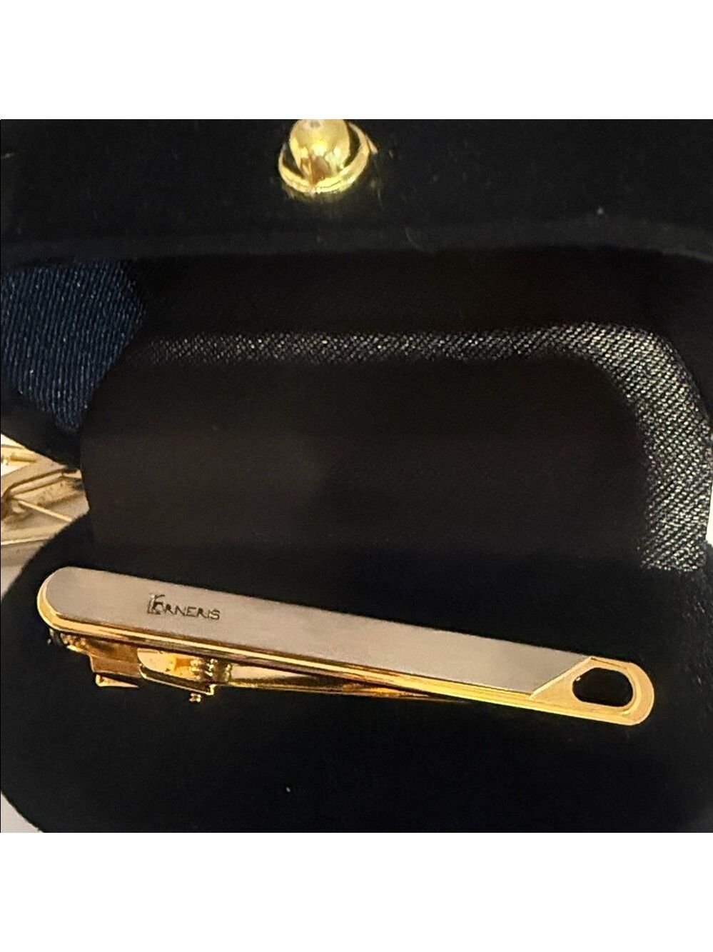 Gold and Silver Tie Clip